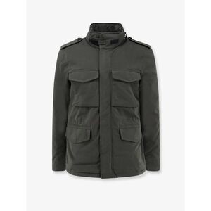 Aspesi Men Minifield Cotton Blend Sahariana